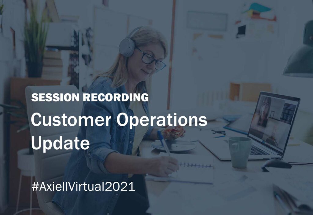 Recording: Customer Operations Update - Axiell