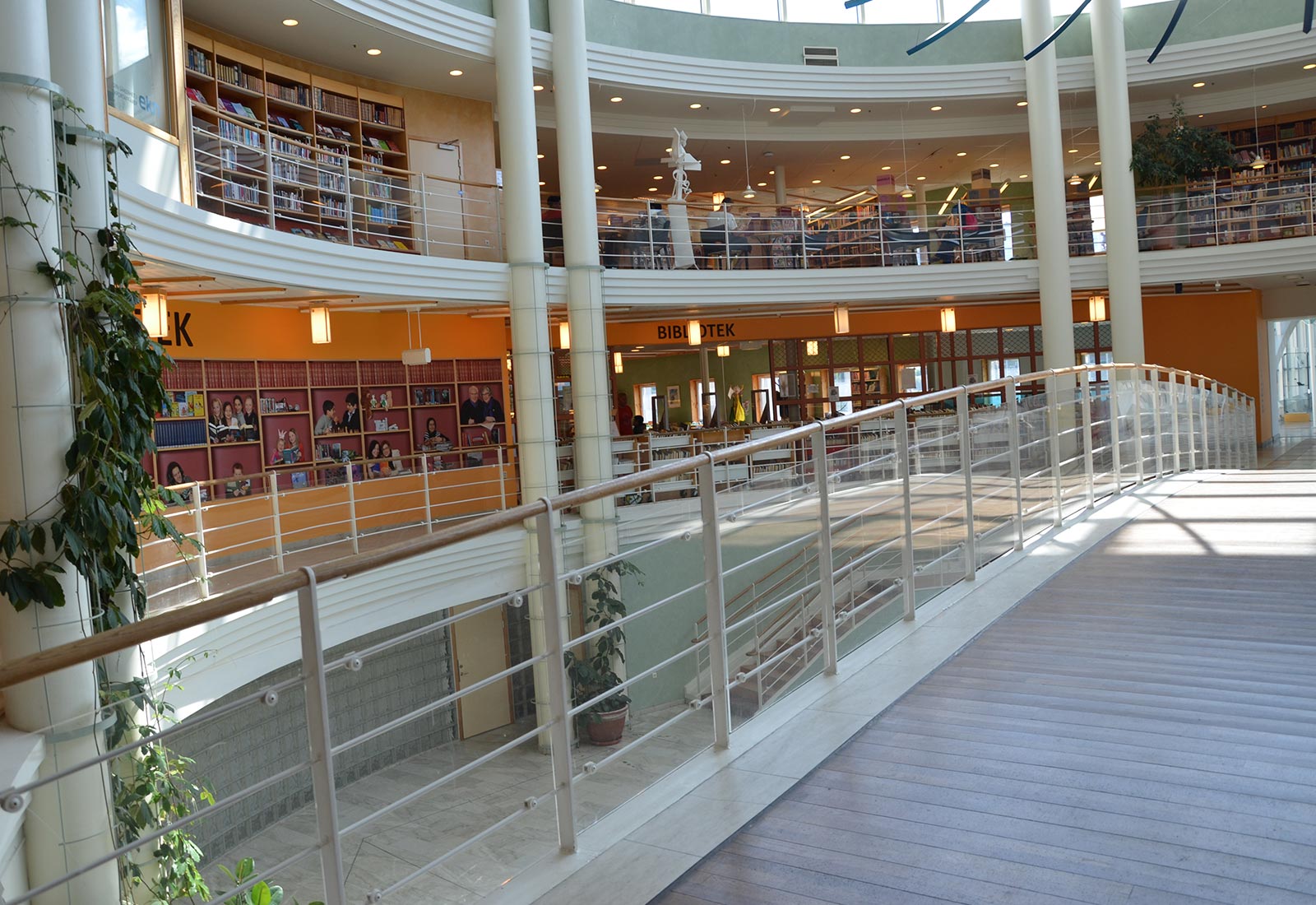 Library Walkway